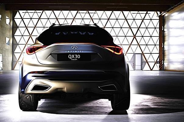 Der Infiniti QX30 Concept ist in Genf erstmals zu sehen. Foto: Infiniti/dpp-AutoReporter